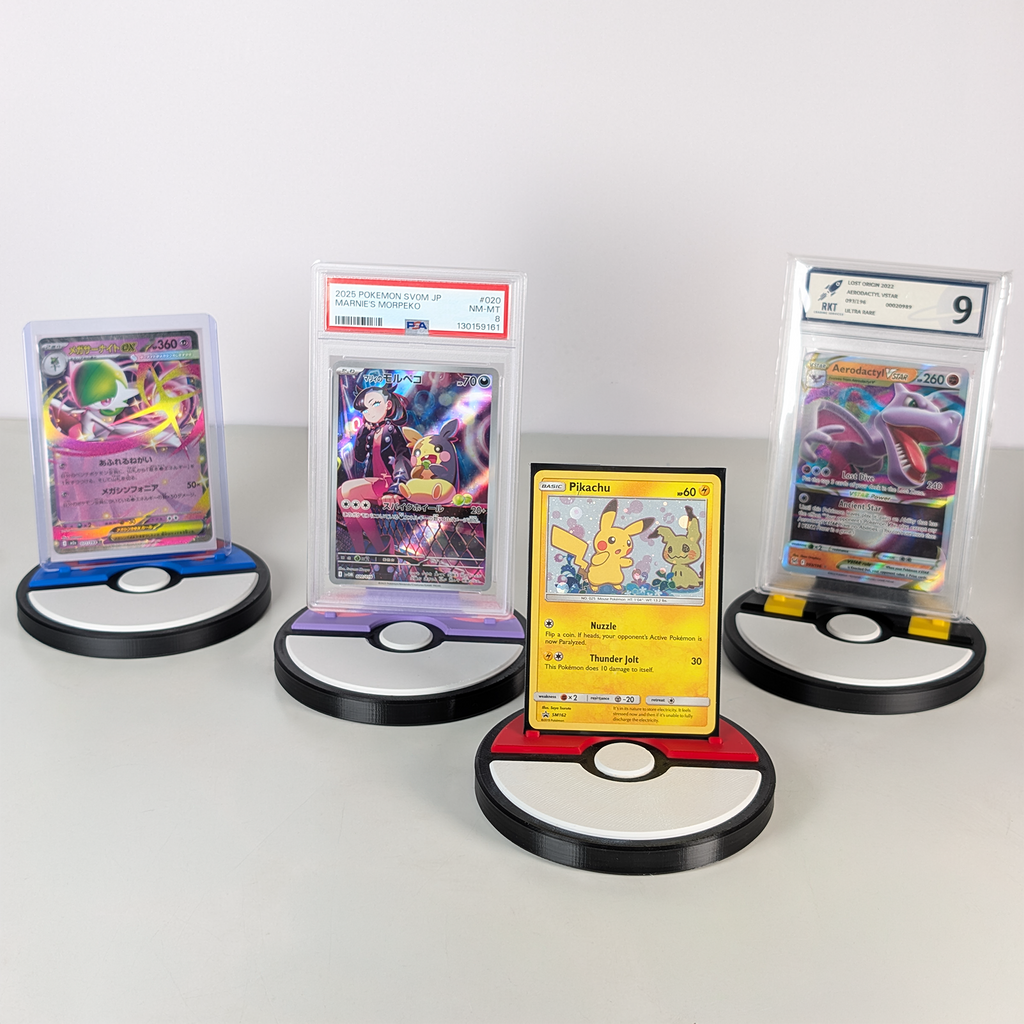 Trading Card Stand - Pal-Vault Design